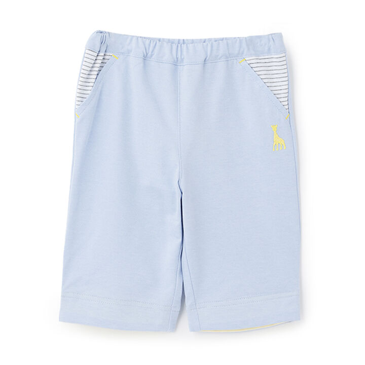 Denim-Style Half Pants,Navy, medium image number 10