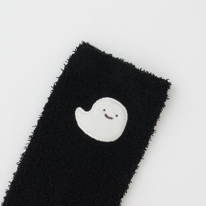Motif Leg Warmers,Black, medium image number 5
