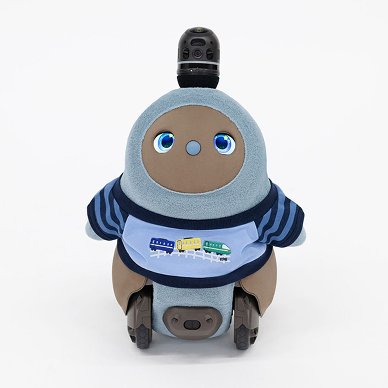 KP×LOVOT Train Motif Pullover,Blue, large image number 0