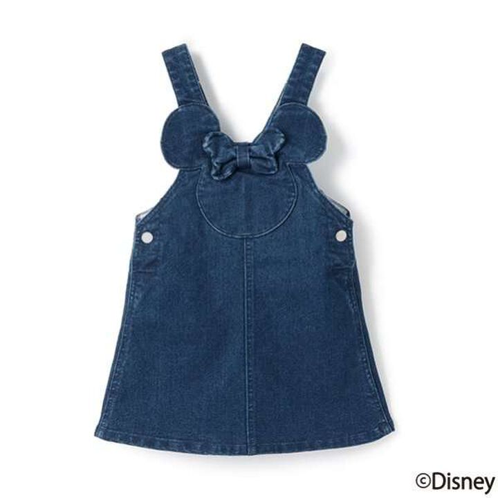 [Disney] Ear-Detail Jumper Skirt (Kids Size),Black, medium image number 7