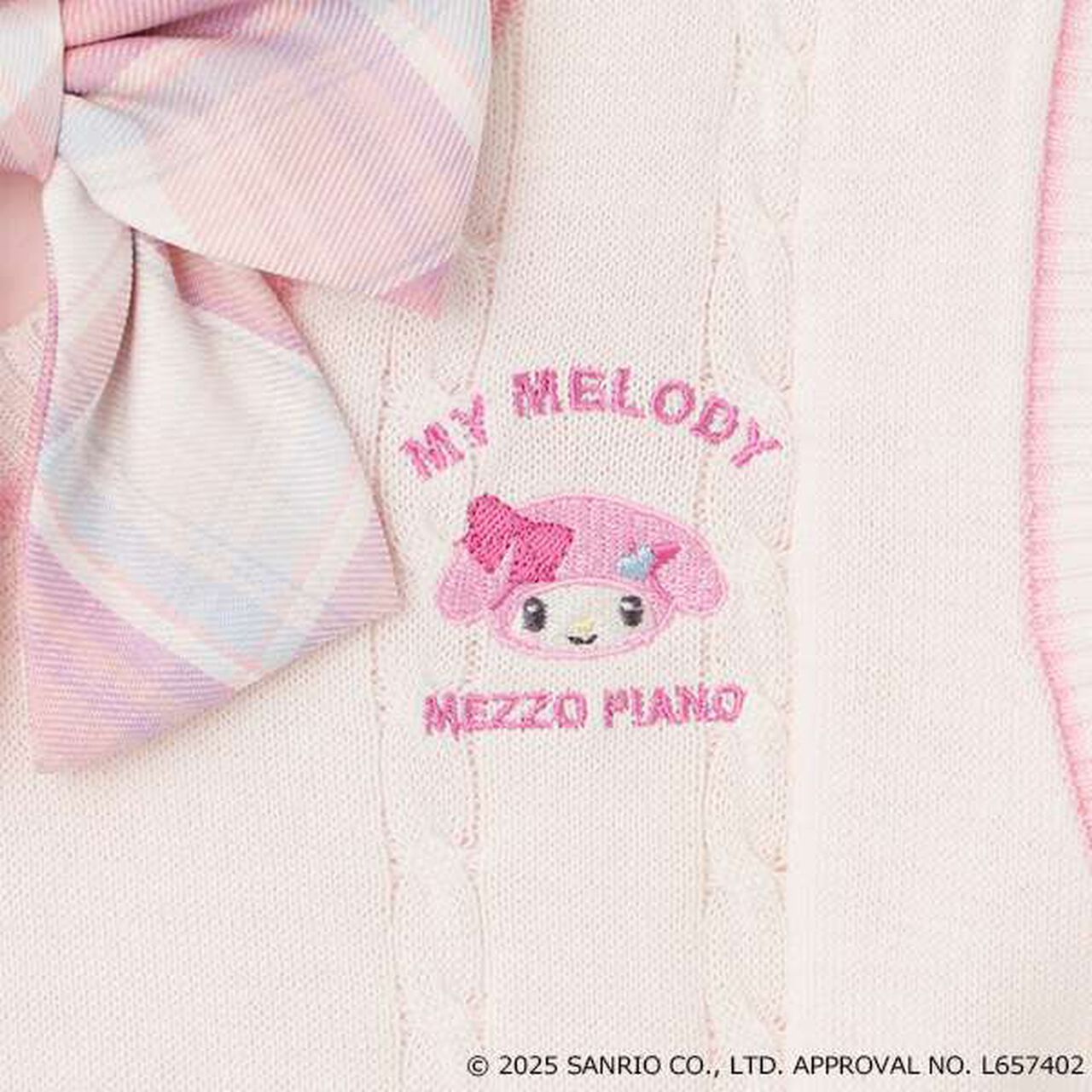 [My Melody & Cinnamoroll] Best & Blouse Set,Sax blue, large image number 16