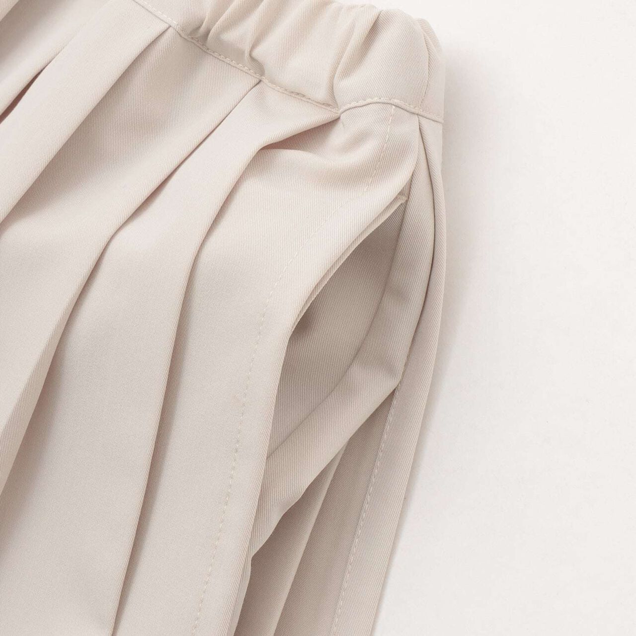Wrap Skirt with Pleats (Includes Pants),Beige, large image number 6
