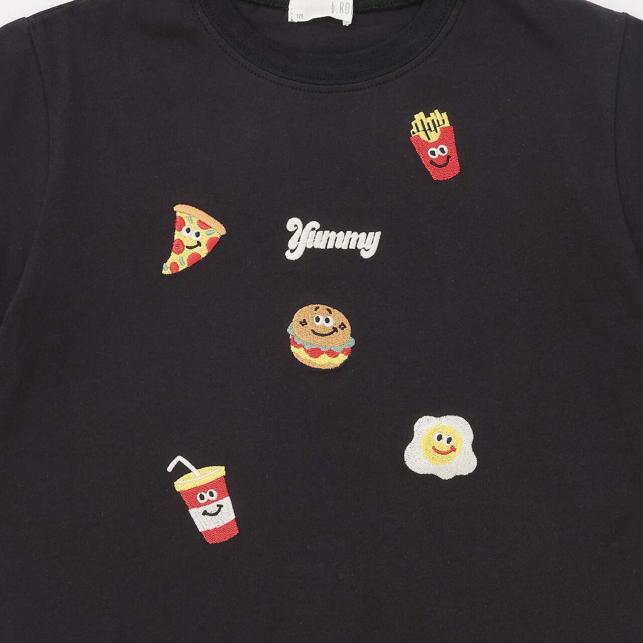 Assorted Embroidery T-Shirt,Milky white, large image number 17