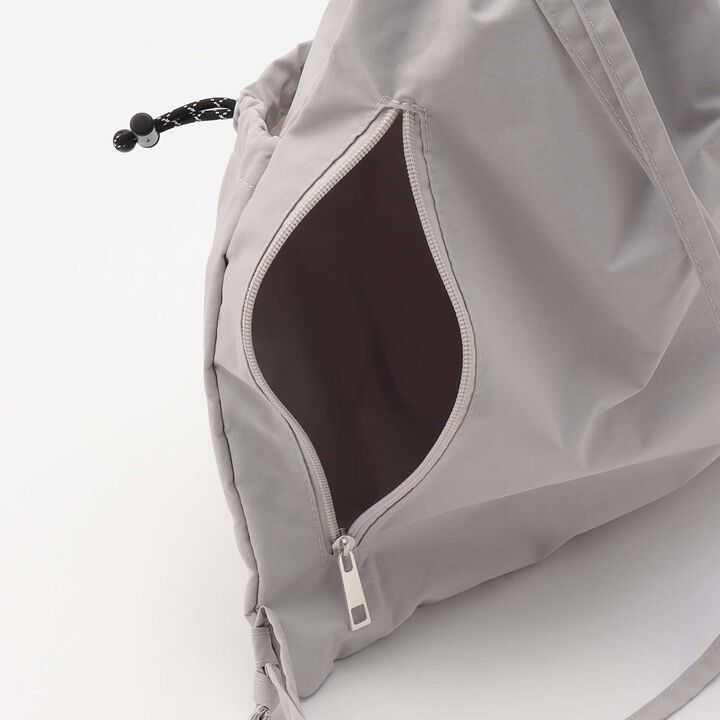 [LTXC] Water-Repellent Nylon Knapsack,Ivory, medium image number 7