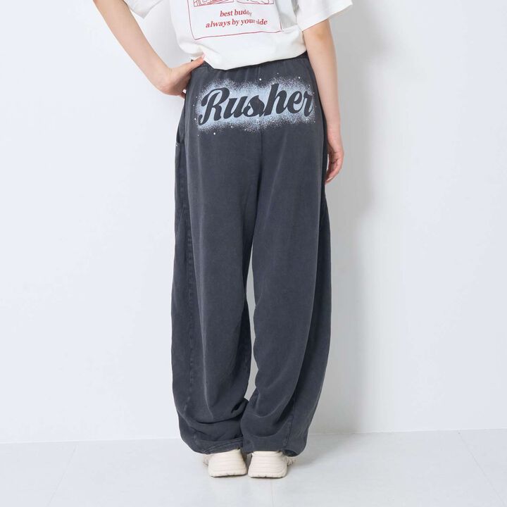 [LTXC/100% Cotton] Back Logo Curve Sweatpants,Top gray, medium image number 8