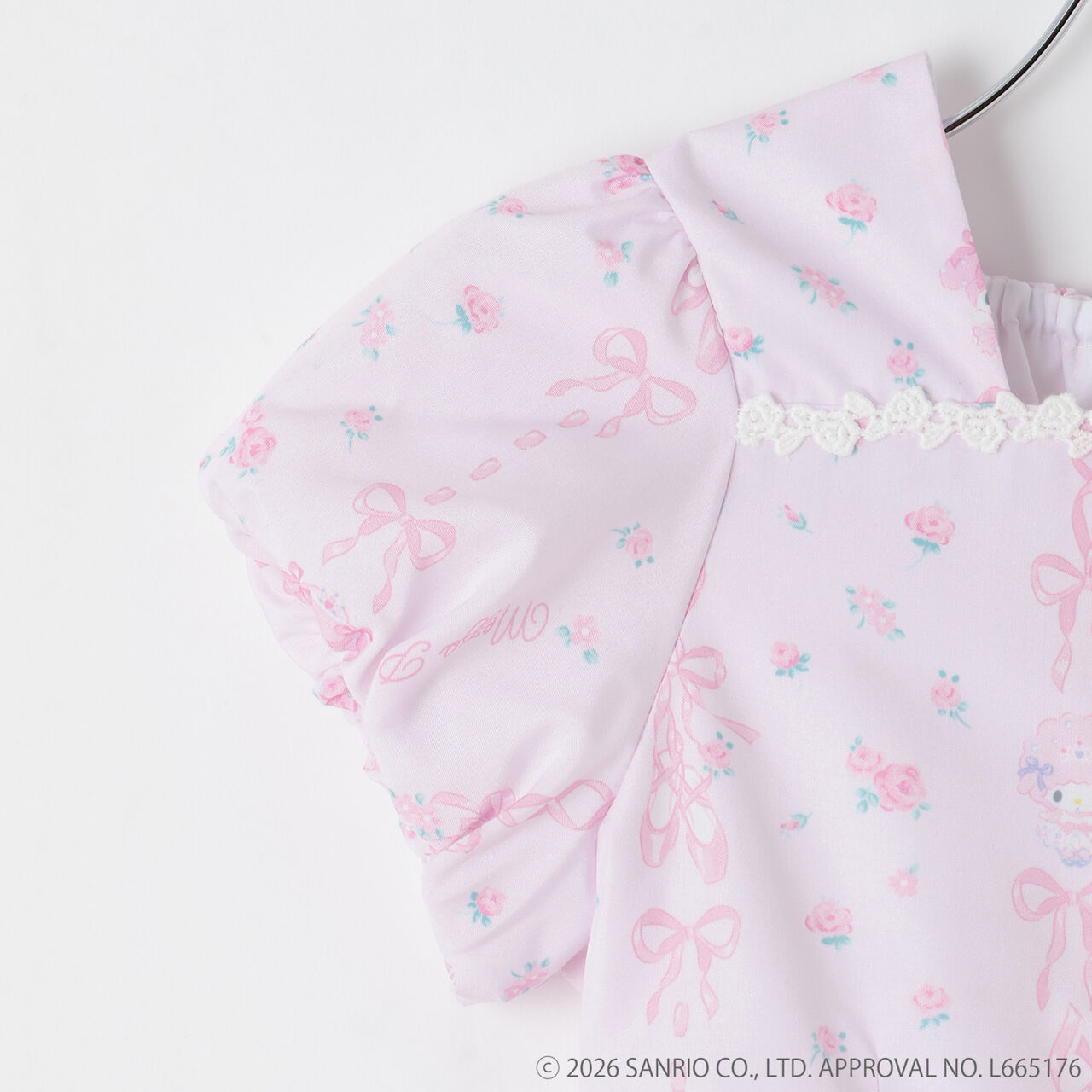 My Melody / My Sweet Piano Ballerina Print One-Piece Dress,Light pink, large image number 4