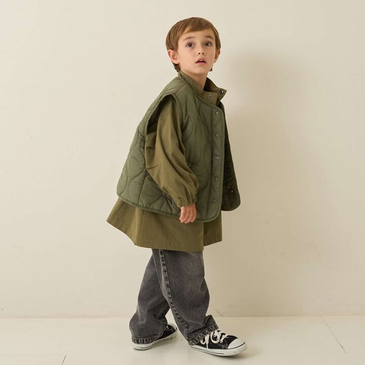 [Mix and Match Series] Quilted Vest,Ivory, medium image number 31