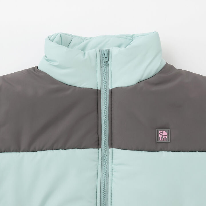[7days] Padded Short Bomber Jacket,Pink, medium image number 12