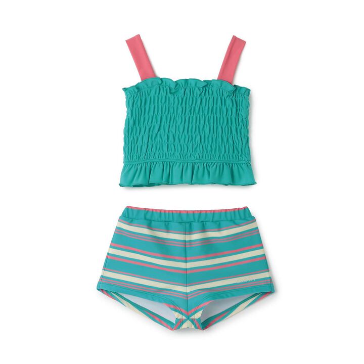 [SWIM] Girls Outfit Set,Emerald green, medium image number 11