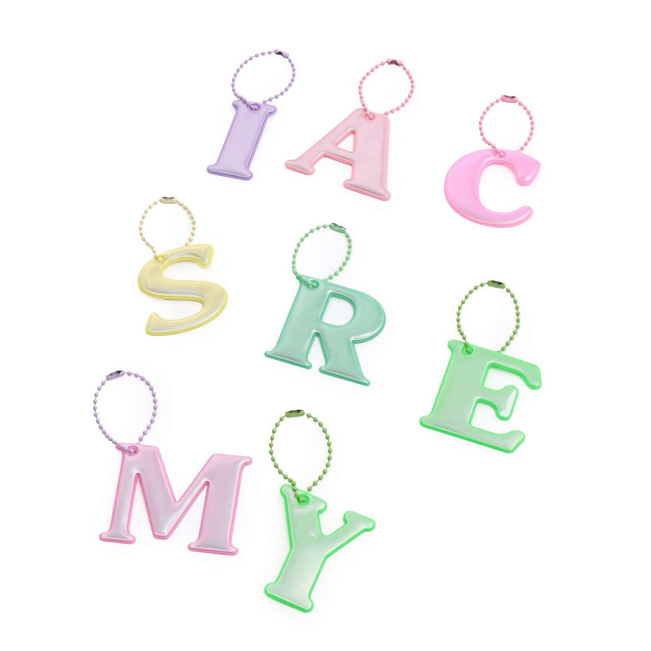 [For Preschool Use] [Safe] Alphabet Reflective Charm,Moderate green, large image number 6