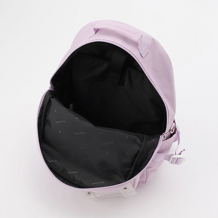 Backpack with Clear Lame Pouch,Light blue, medium image number 7