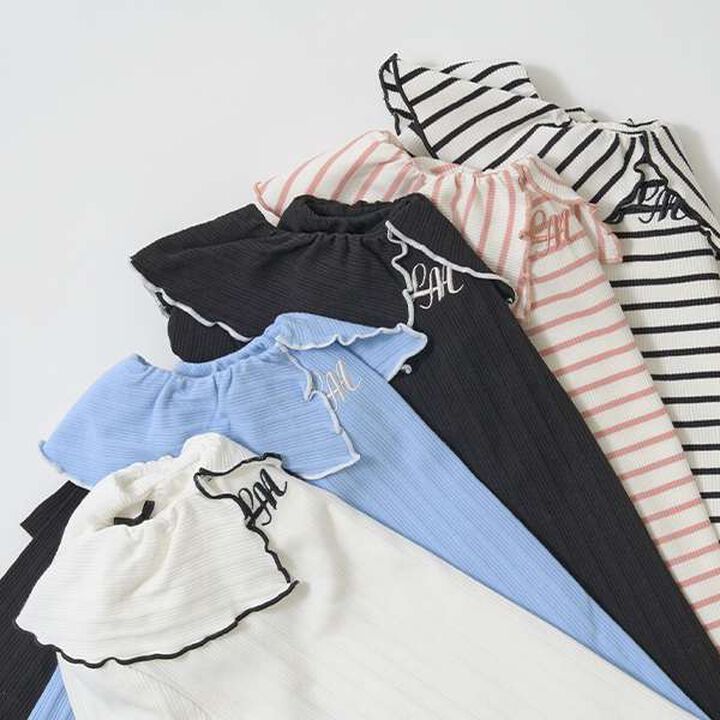 Front and Back Both OK! Collared Long-Sleeve T-Shirt,Pink, medium image number 14