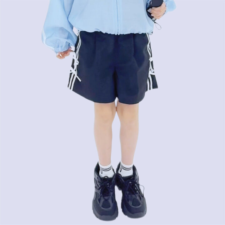 [Land and Water Use] Ribbon Shorts,Black, medium image number 0