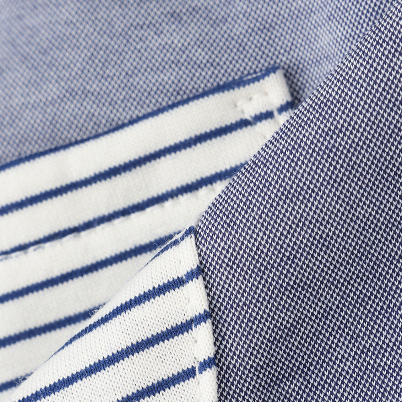 Denim-Style Half Pants,Navy, large image number 7