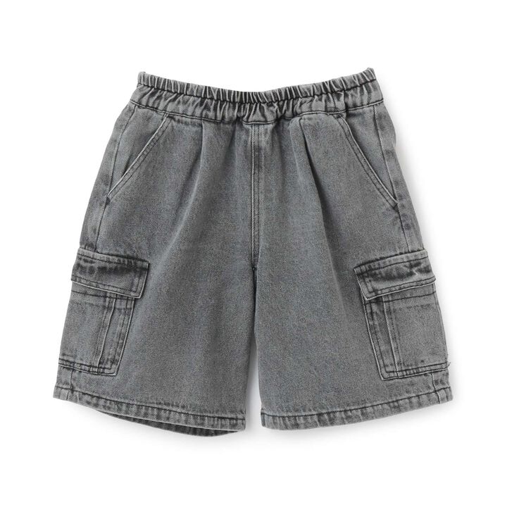 Denim Half Pants,Blue, medium image number 9