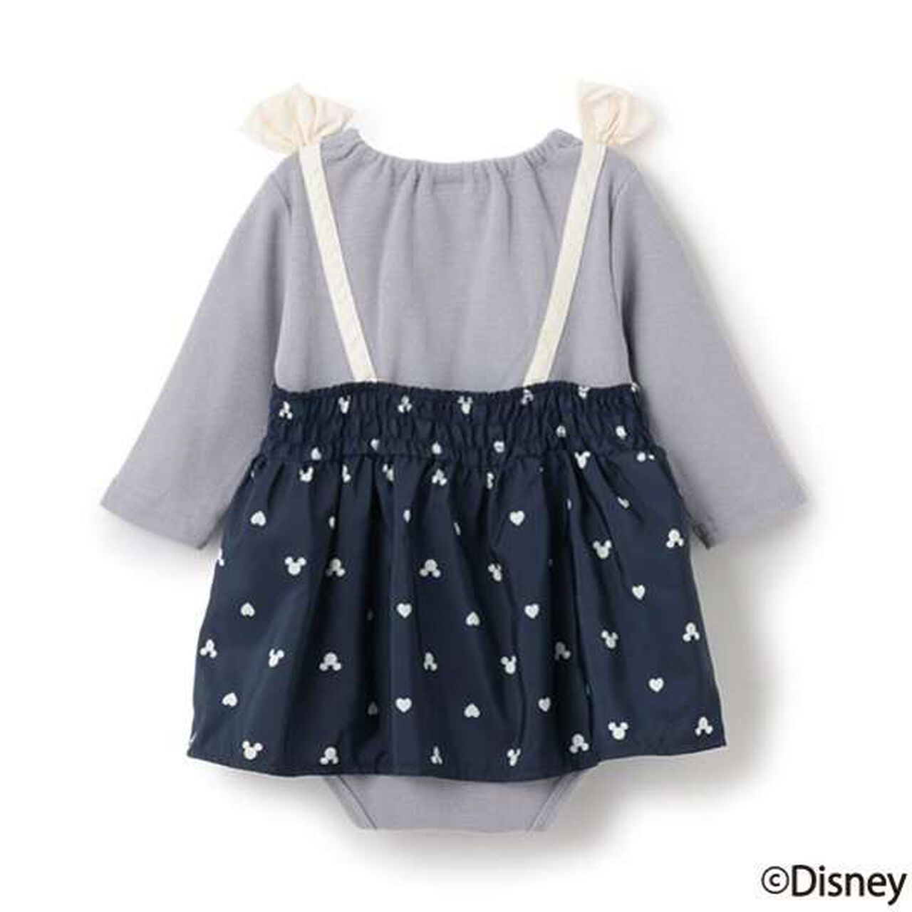 [Disney] Docking Bustier Romper,Navy, large image number 1