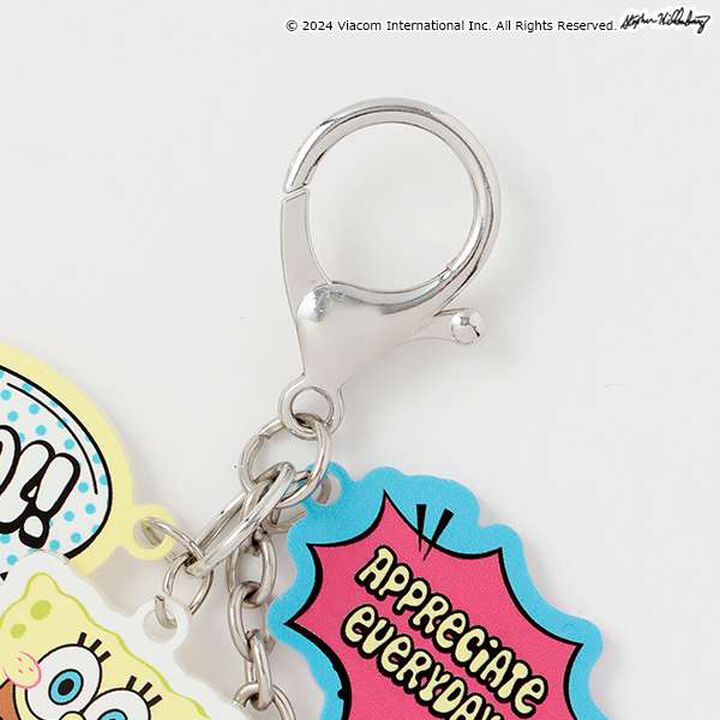 SpongeBob x Angel Blue Keychain,Multi color, medium image number 6