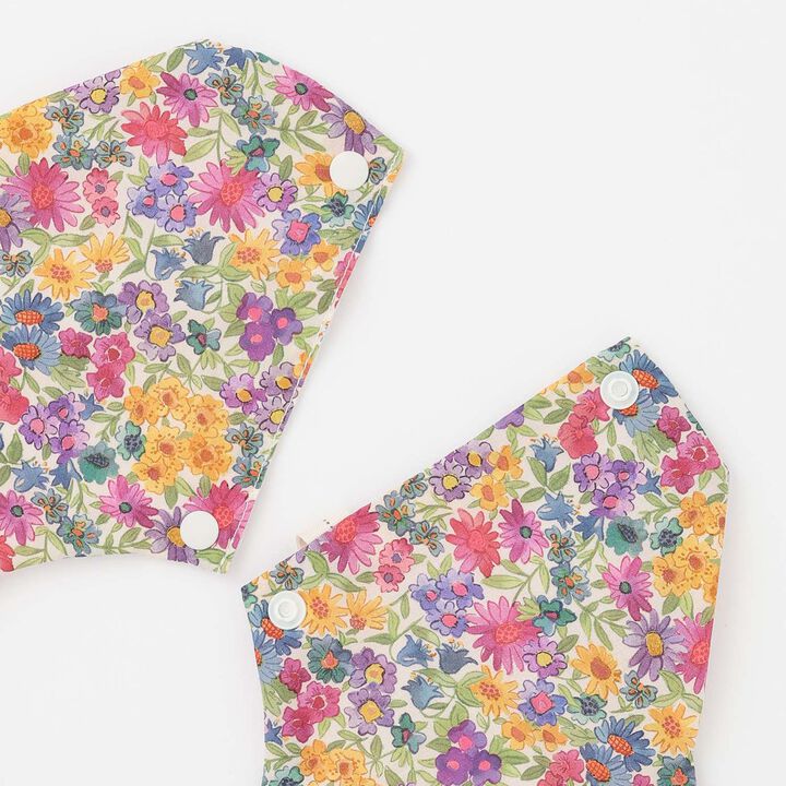Sustainable Liberty Bib & Bloomer Set [Made in Japan],Red, medium image number 2
