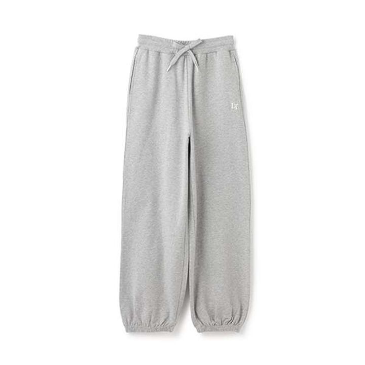 [BS] 100% Cotton Sweat Jogger Pants,Top gray, medium image number 0