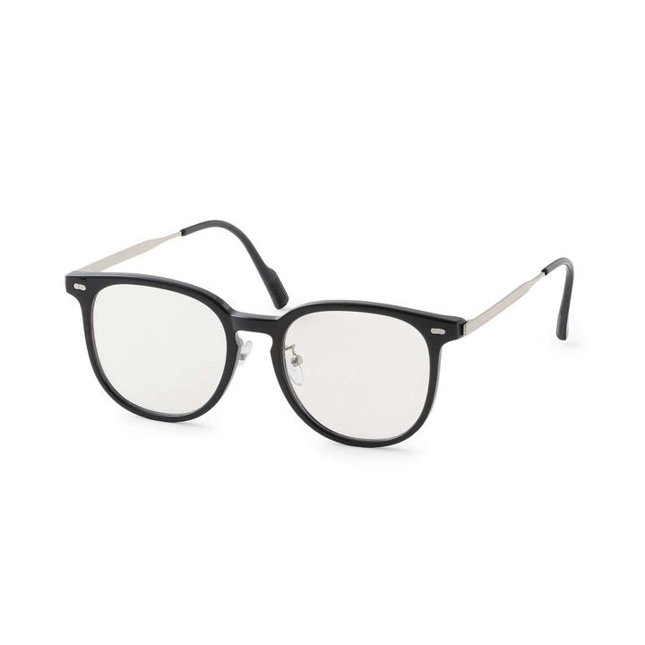 [Photochromic Lens] Fashion Glasses with Case,Gray, medium image number 6