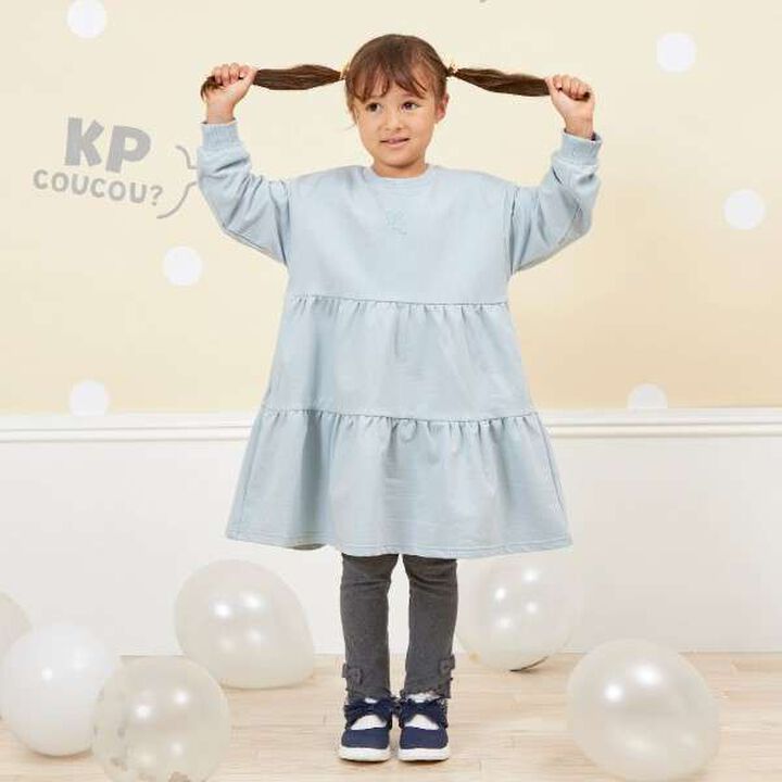 KP Coucou Fluffy One-Piece Dress (90-140),Pink, medium image number 17