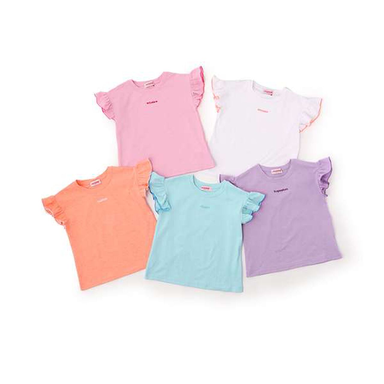 [Cool Touch] Sleeve Frill T-Shirt,Purple, large image number 12