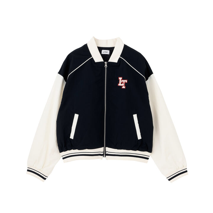 LTXC Water-Repellent Padded Varsity Jacket,Gray, medium image number 13