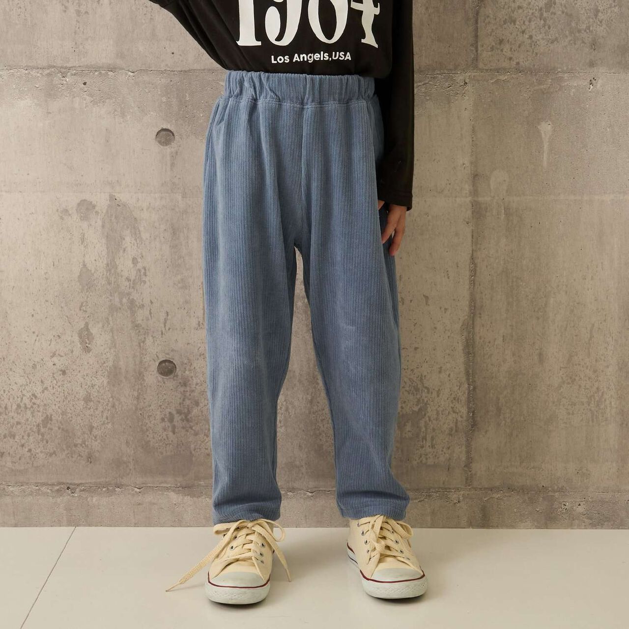 Addictive Comfort Knit Cord Pants,Moderate blue, large image number 0