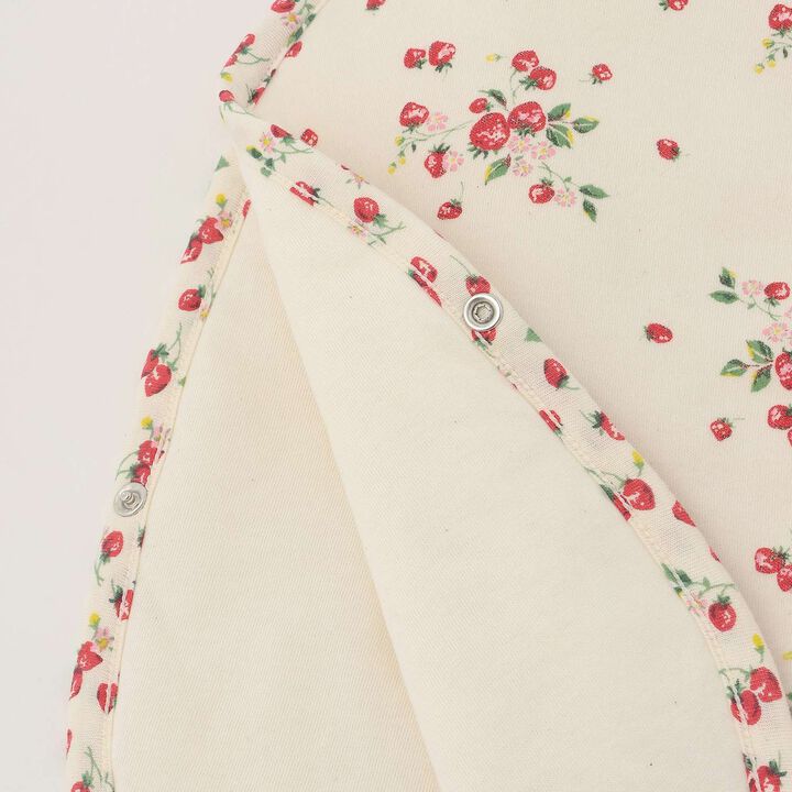 Wild Strawberry Sleeper [Organic] [Made in Japan],Pearl white, medium image number 5