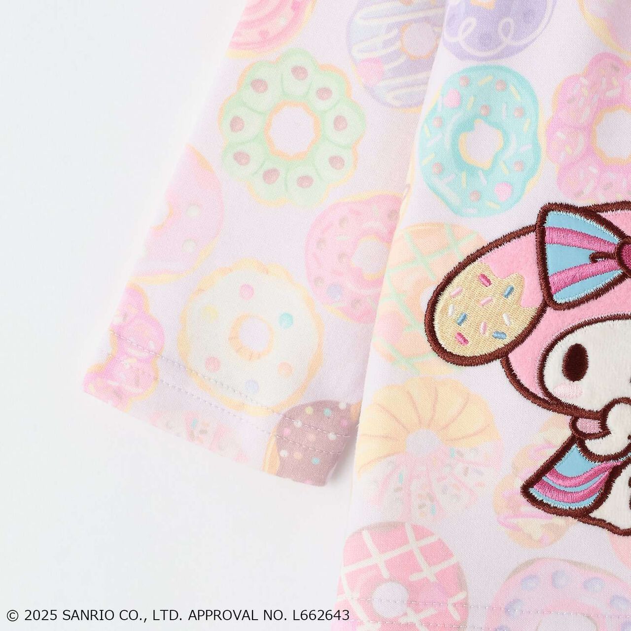 My Melody / Kuromi Donut Sweatshirt,Pink, large image number 3
