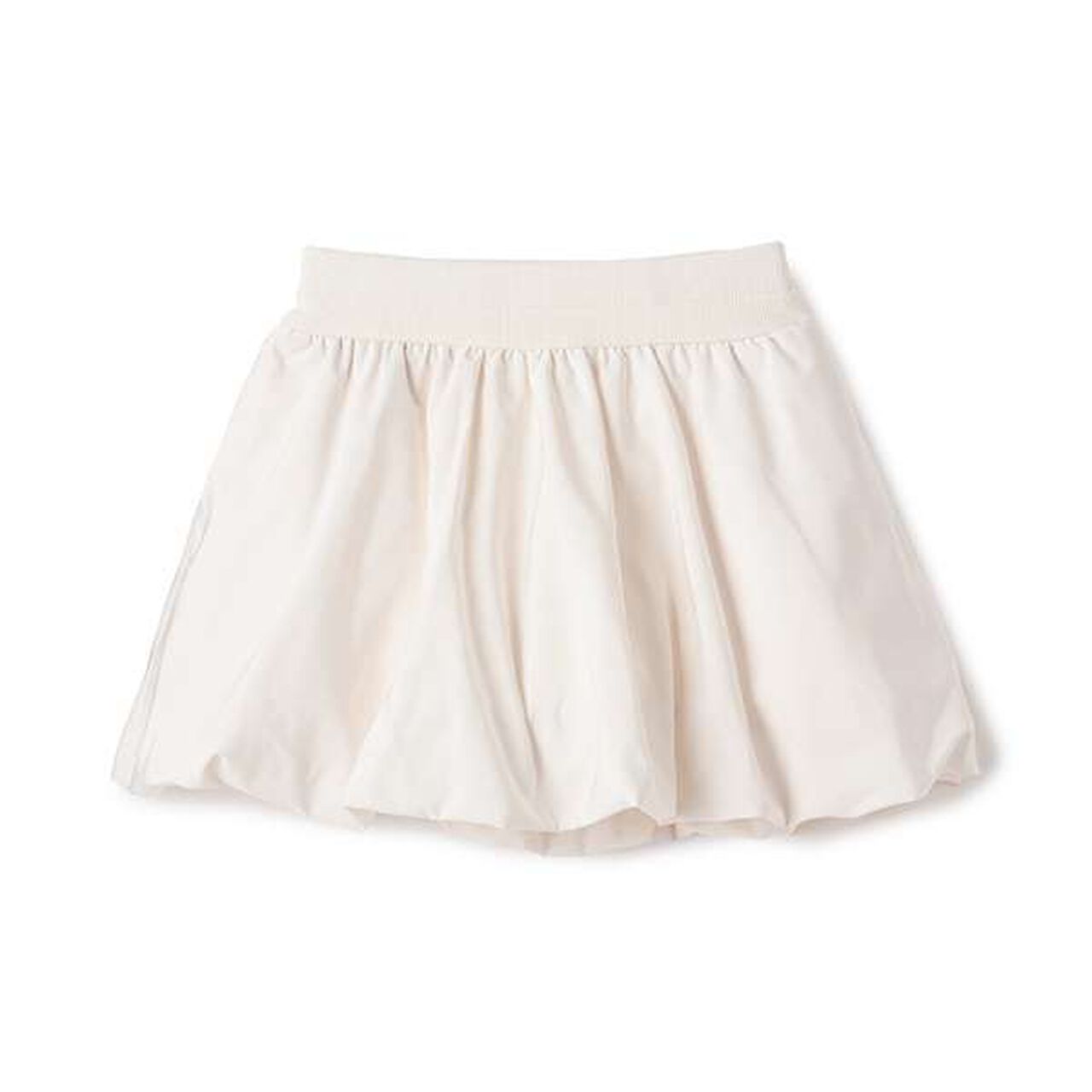 [Link] Balloon Skirt with Shorts,Ivory, large image number 8