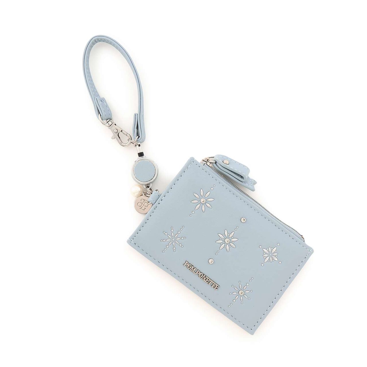 Foil Jewel Multi Card Holder,Light blue, large image number 0