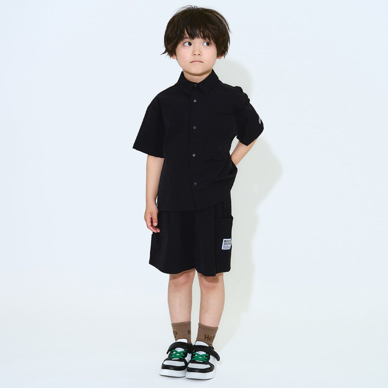 [Water-Repellent] Kids' Land and Water Use 4-Length Pants [Children's Clothing],Dark red, large image number 31
