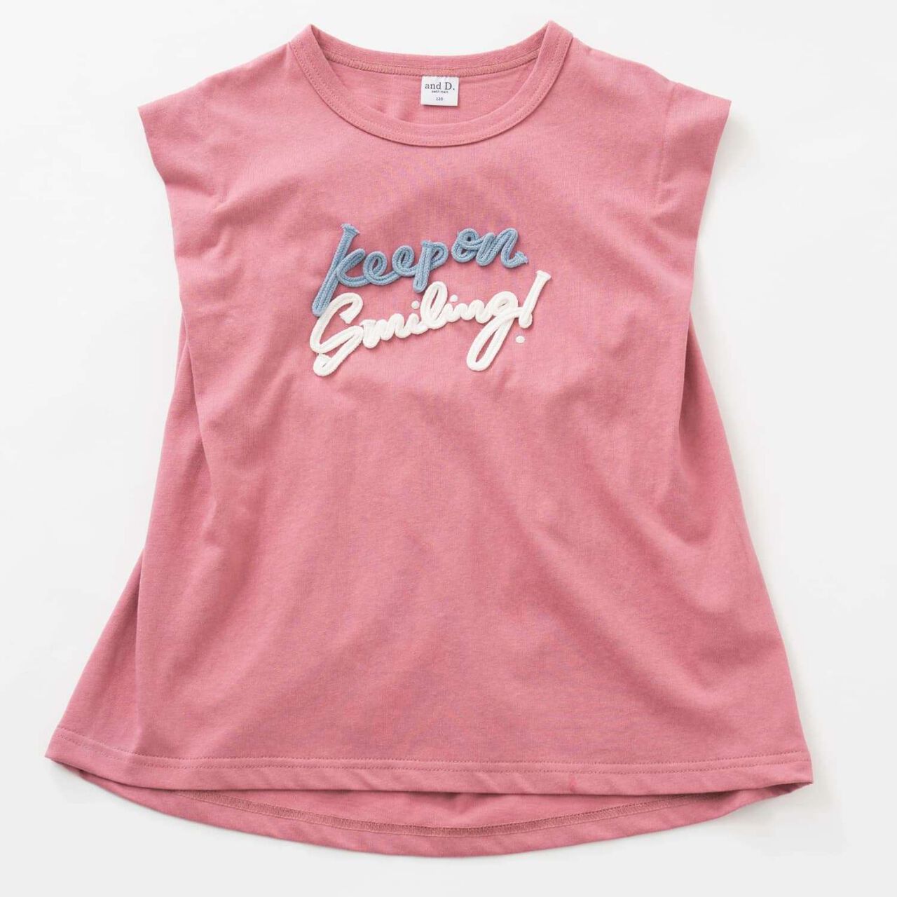 Short-Sleeve Tunic T-Shirt,Pink, large image number 0