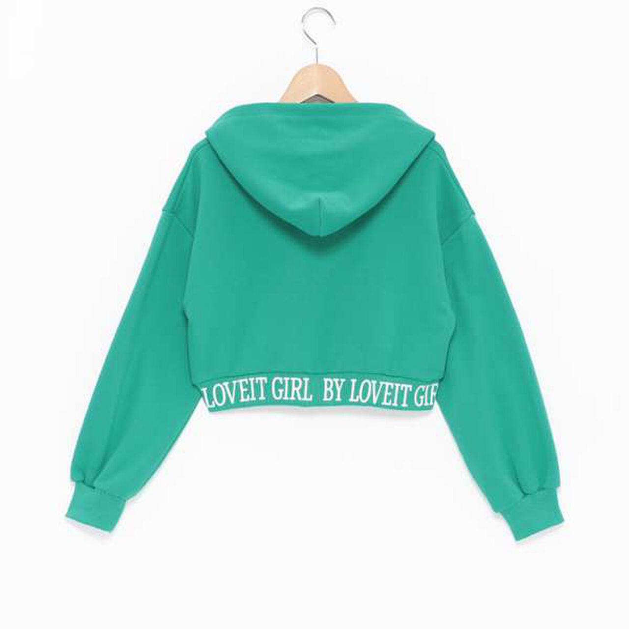 Hem Logo Parka,Emerald green, large image number 1