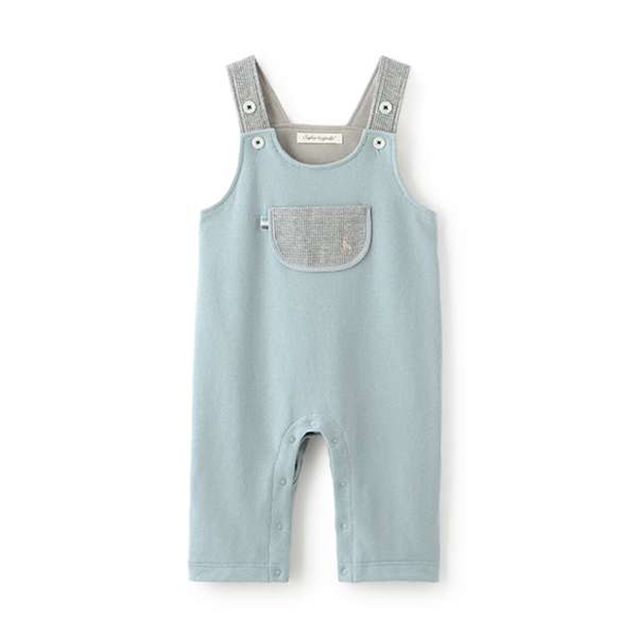 [Made in Japan] Mini Fleece Overalls,Gray, large image number 11