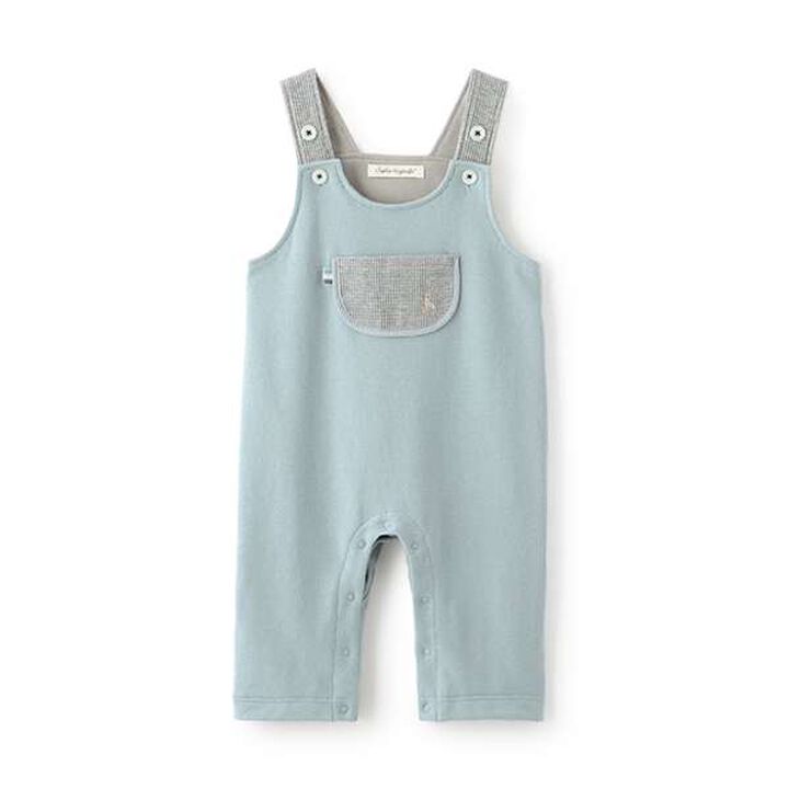 [Made in Japan] Mini Fleece Overalls,Gray, medium image number 11