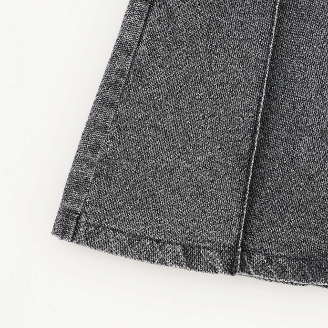 [LTXC] Denim Pleated Skirt with Belt,Navy, large image number 17