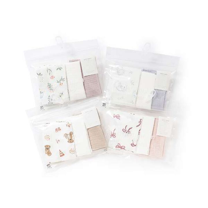 Gauze Small 3P,Pink, medium image number 7