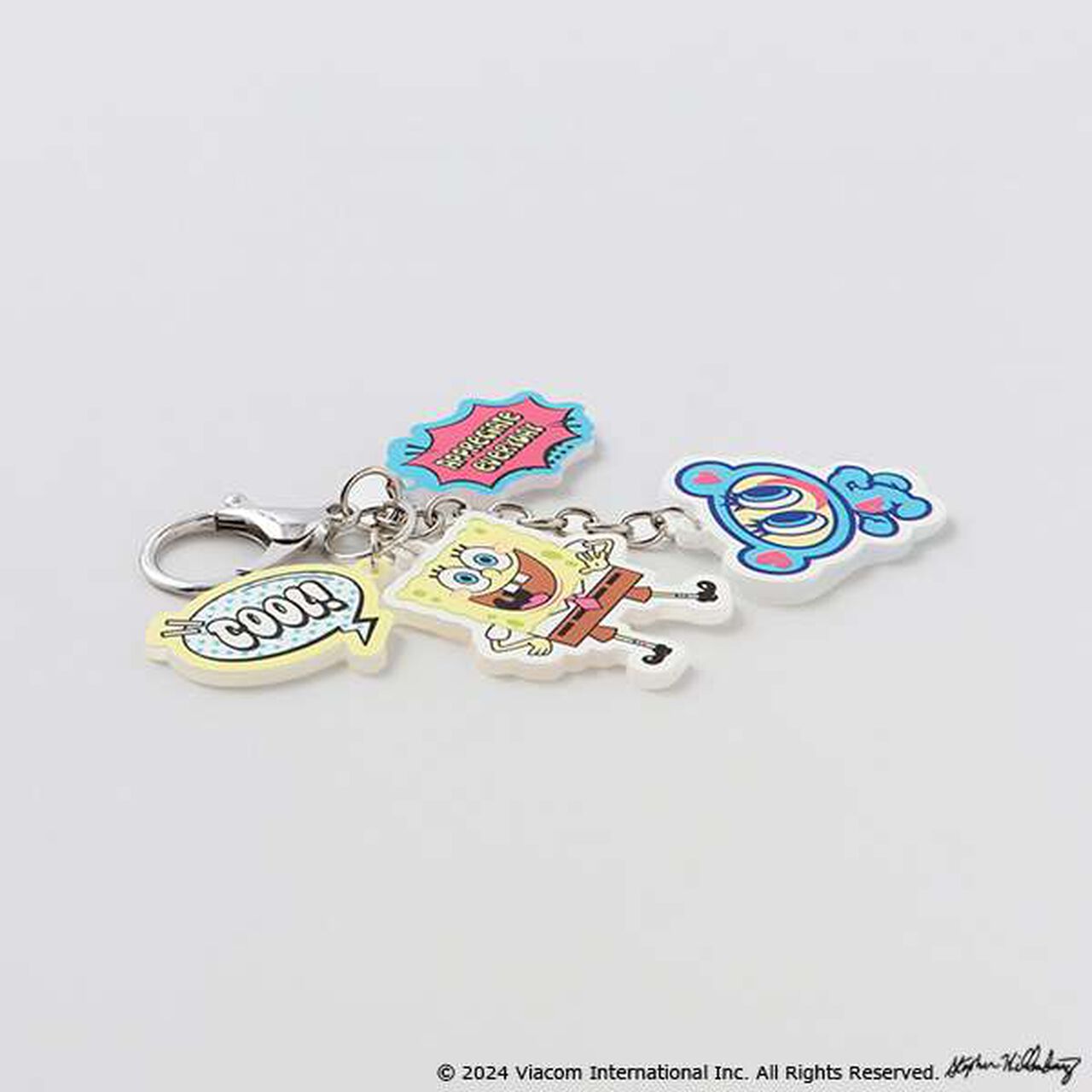 SpongeBob x Angel Blue Keychain,Multi color, large image number 7