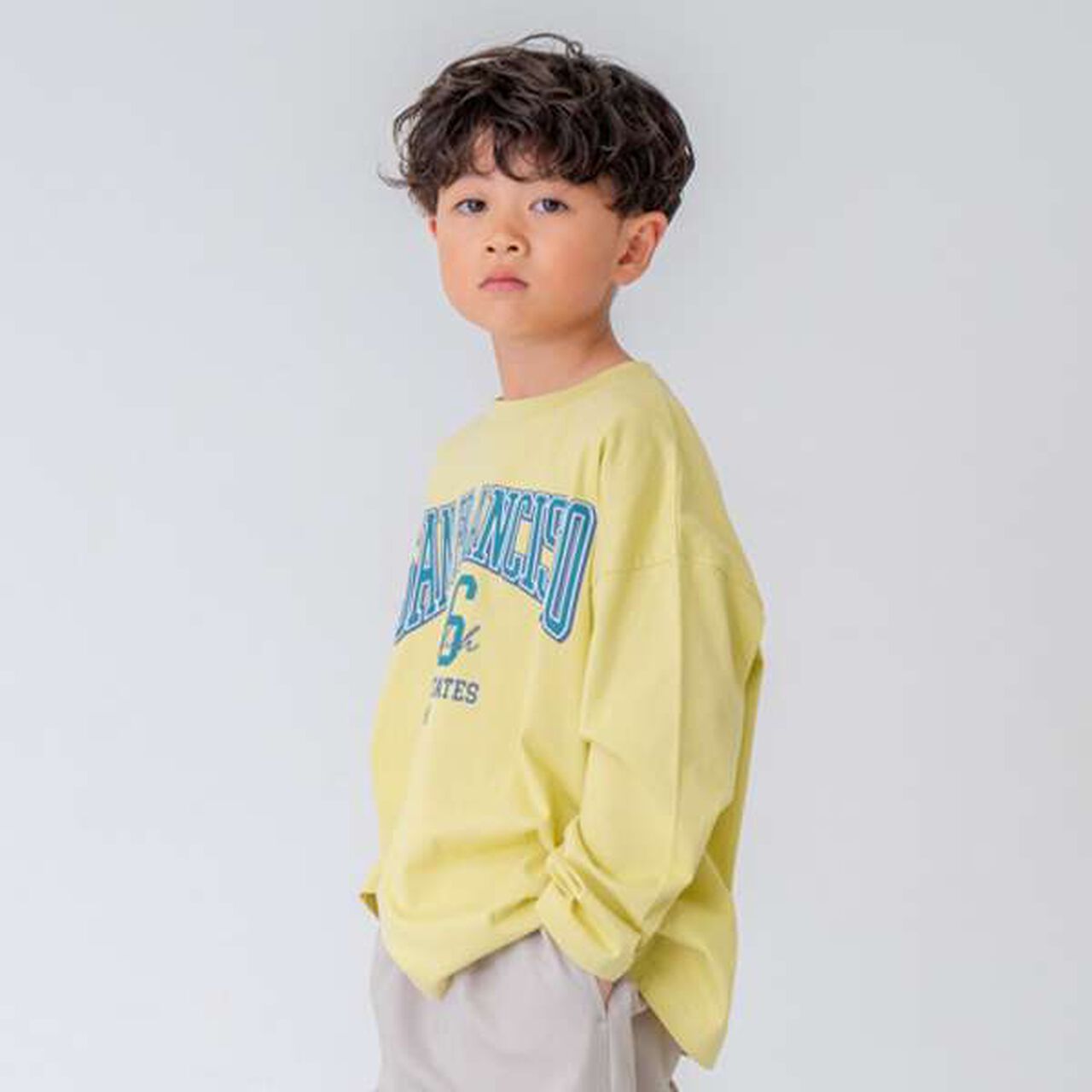 [Link] Sports Logo Print Big T,Off white, large image number 20