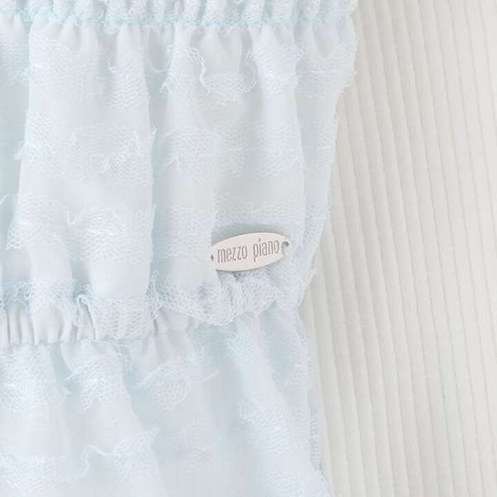 Shoulder Ribbon Camisole Tunic & Long-Sleeve T-Shirt Set,Off white, medium image number 12