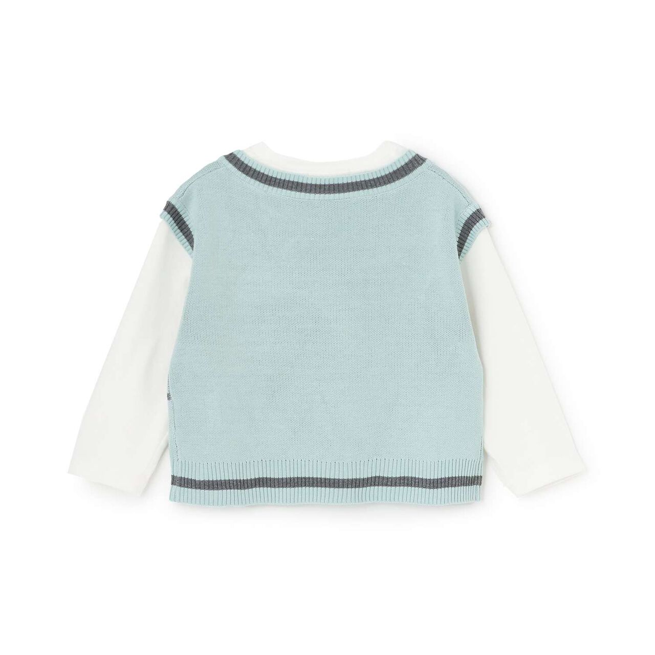 Arael Vest Layered T-Shirt,Lavender, large image number 13