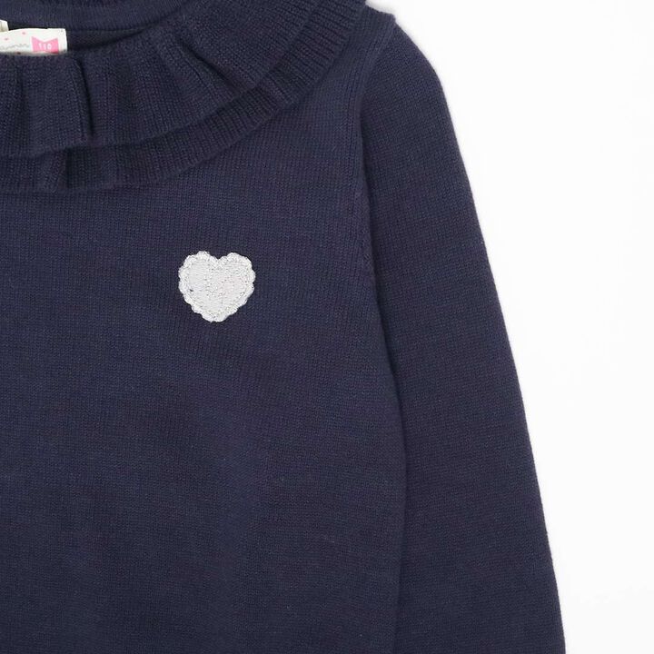 KP Frill Collar Sweater (0 to 0),Off white, medium image number 3