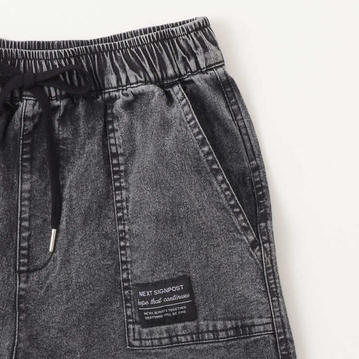 Cool Touch Denim Cargo Pants,Gray, medium image number 3