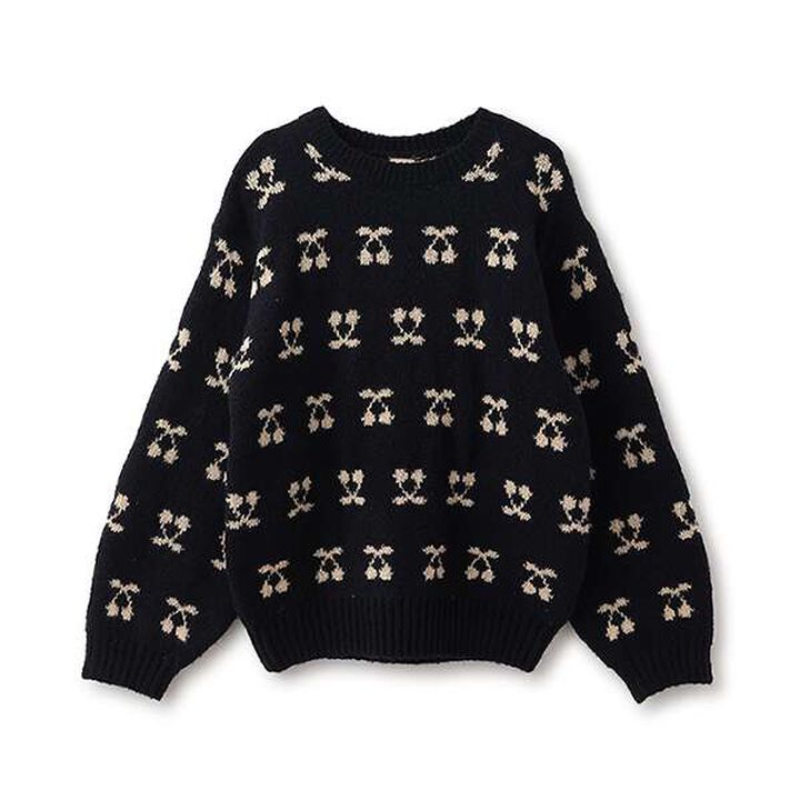 Fluffy and Soft/Matching Assortment Knitwear (Junior Size),Light blue, medium image number 12