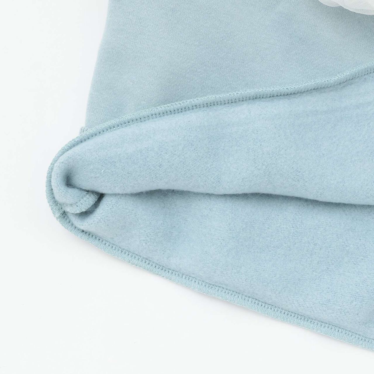 [Lycee Mine Ballet Series] Wool Lined Sweatshirt with Tulle and Ribbon,Ivory, large image number 9