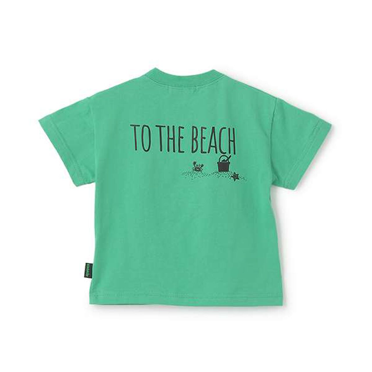 Swim Dinosaur Short Sleeve T-Shirt,White, large image number 1