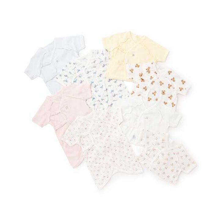 [Weak Acidity] Combination Bodysuit,Off white, medium image number 7