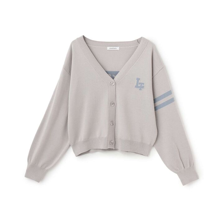 [UV/Washable] Back Logo Cardigan,Yellow, medium image number 12